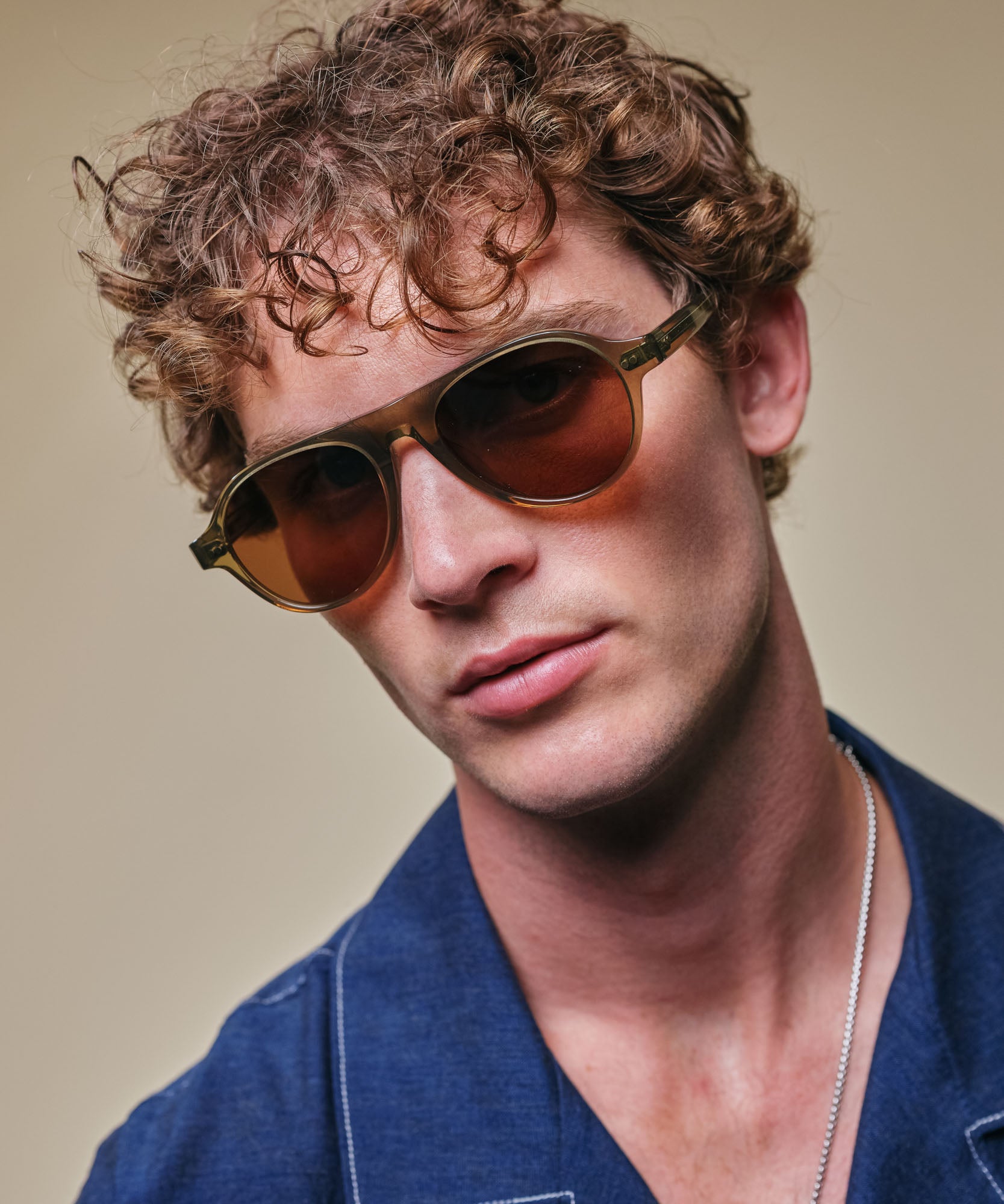 johann wolff schnell olive sunglasses 