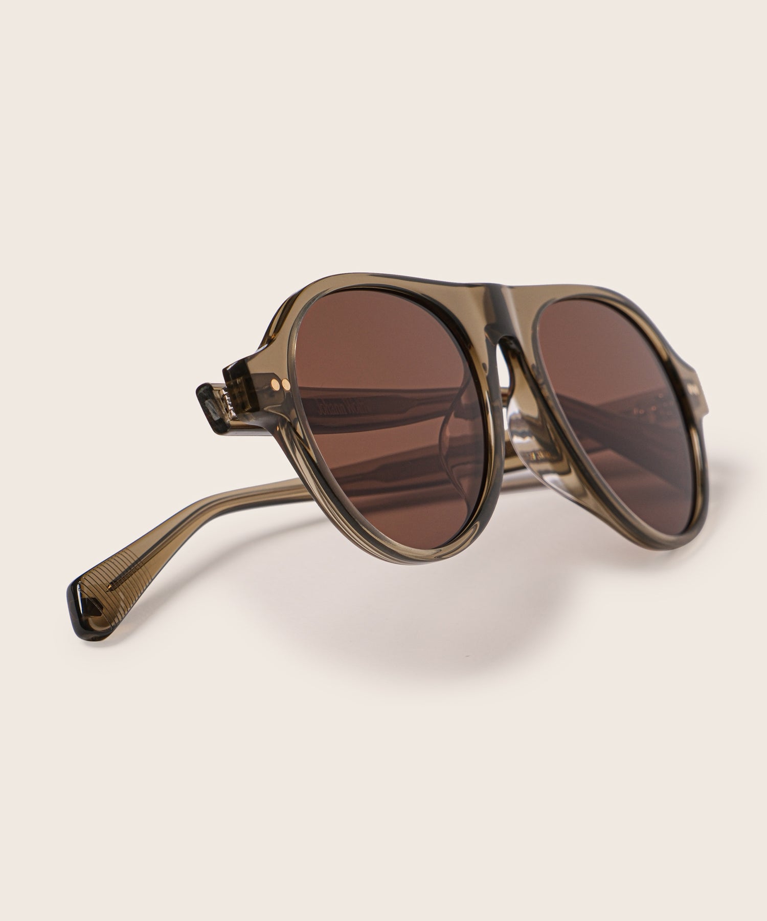 johann wolff schnell olive sunglasses 