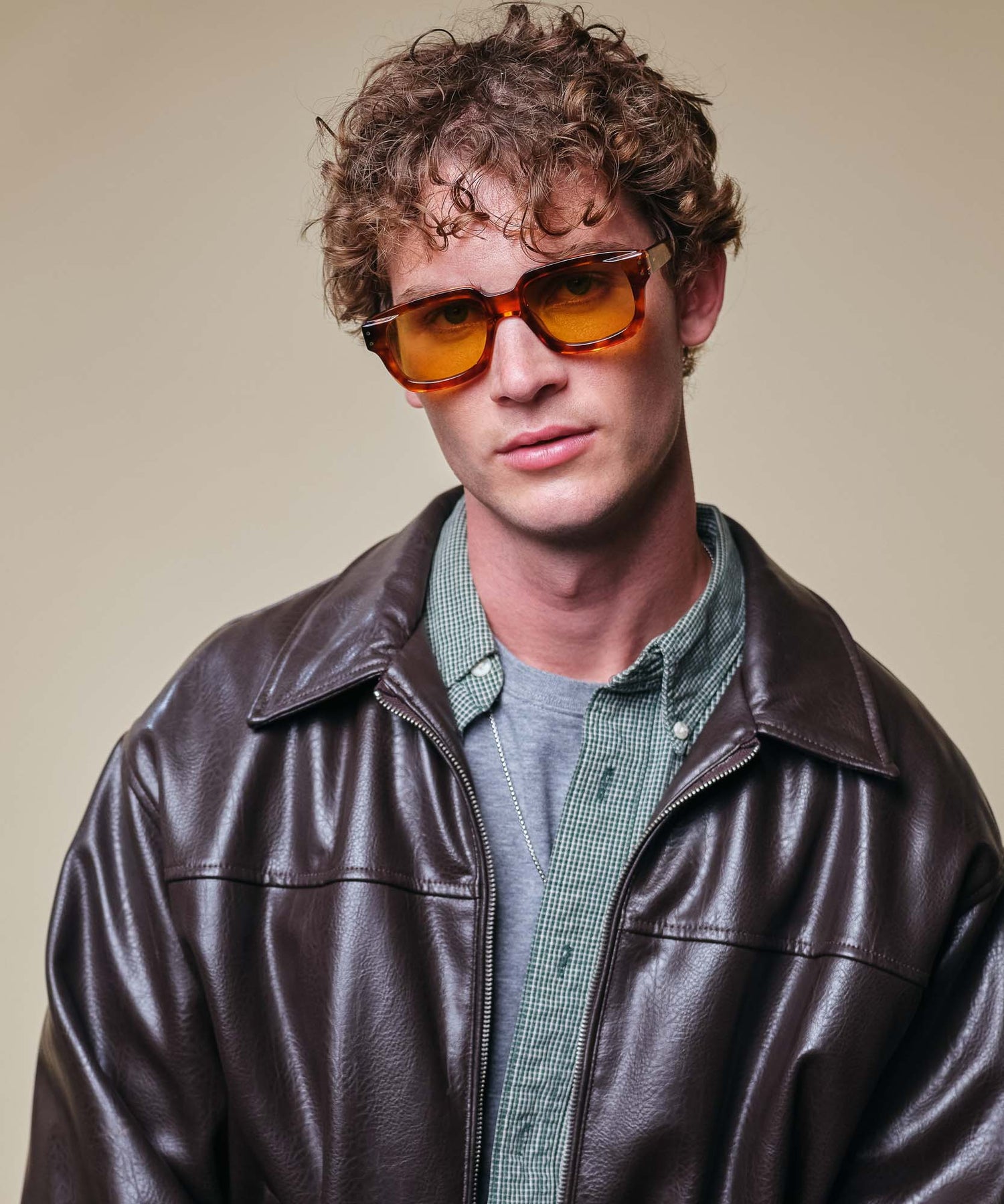 johann wolff rindt vintage havana light sunglasses 