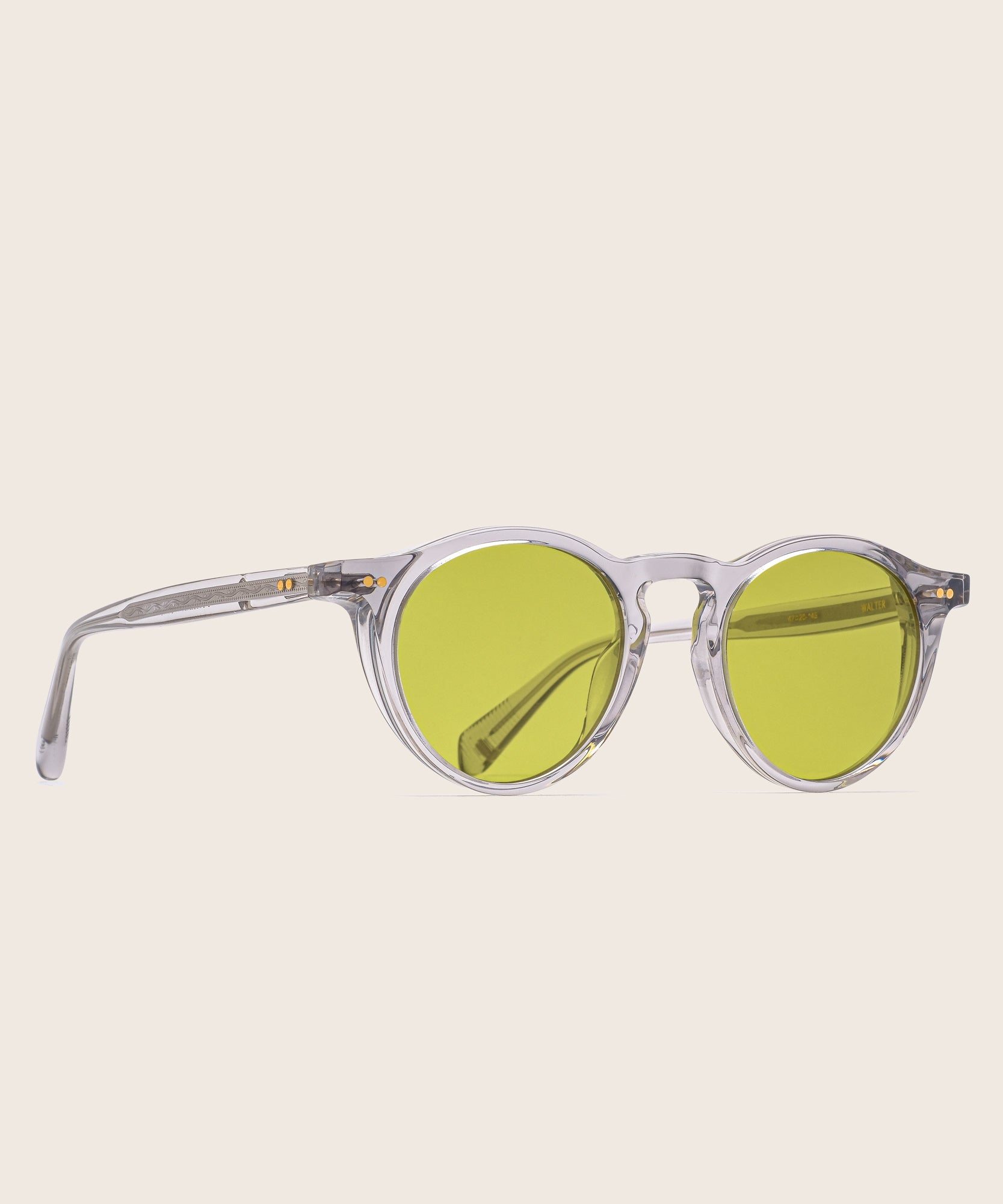 johann wolff walter fog lime sunglasses 