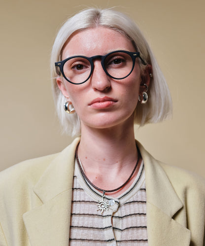 johann wolff walter matte black eyeglasses 
