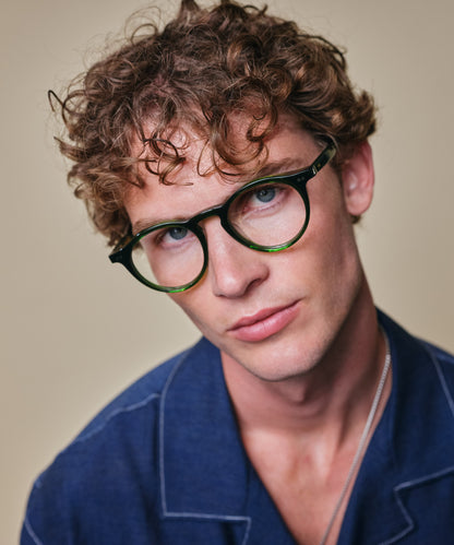 johann wolff walter matte black eyeglasses 