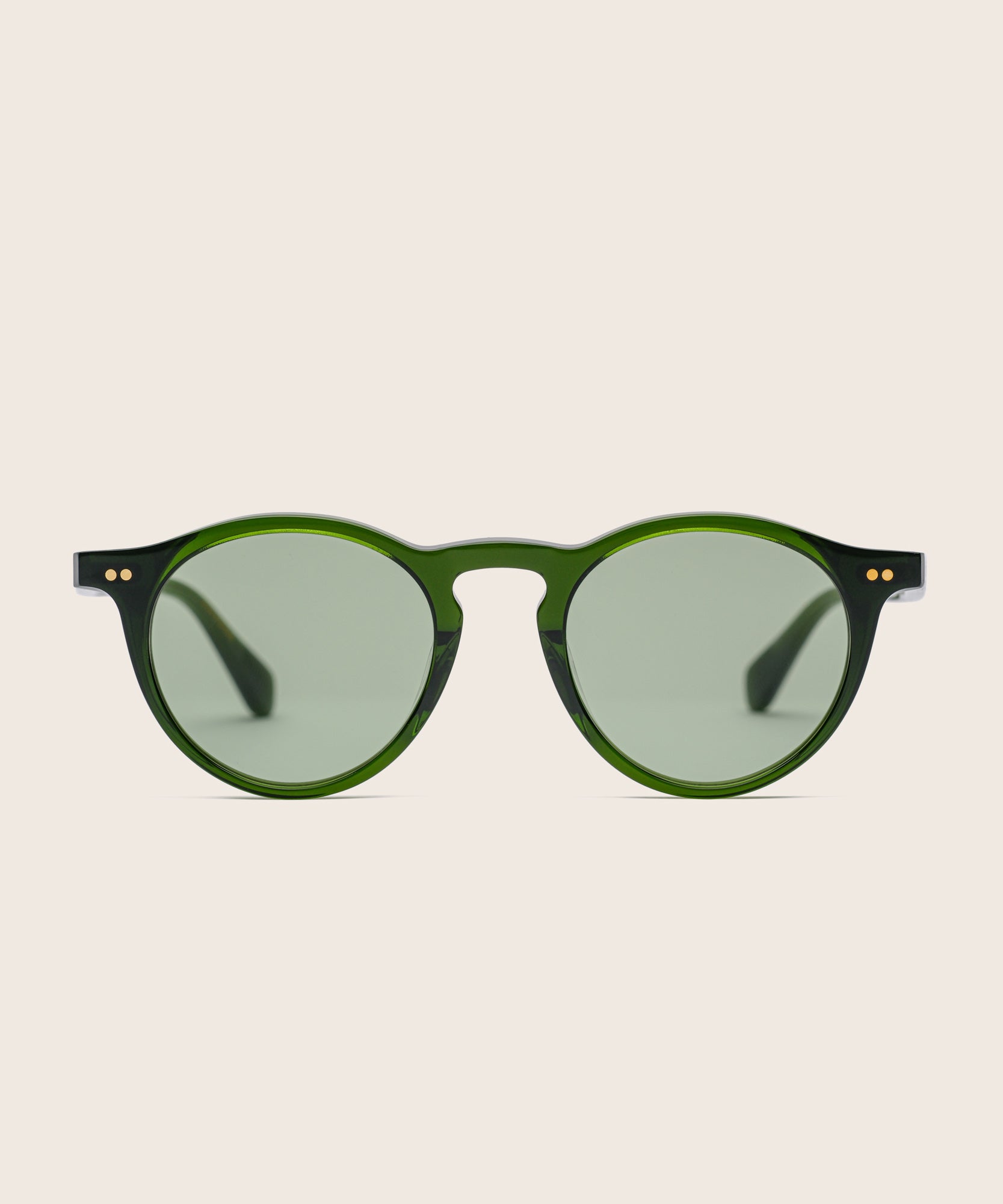 johann wolff walter palm green sunglasses 