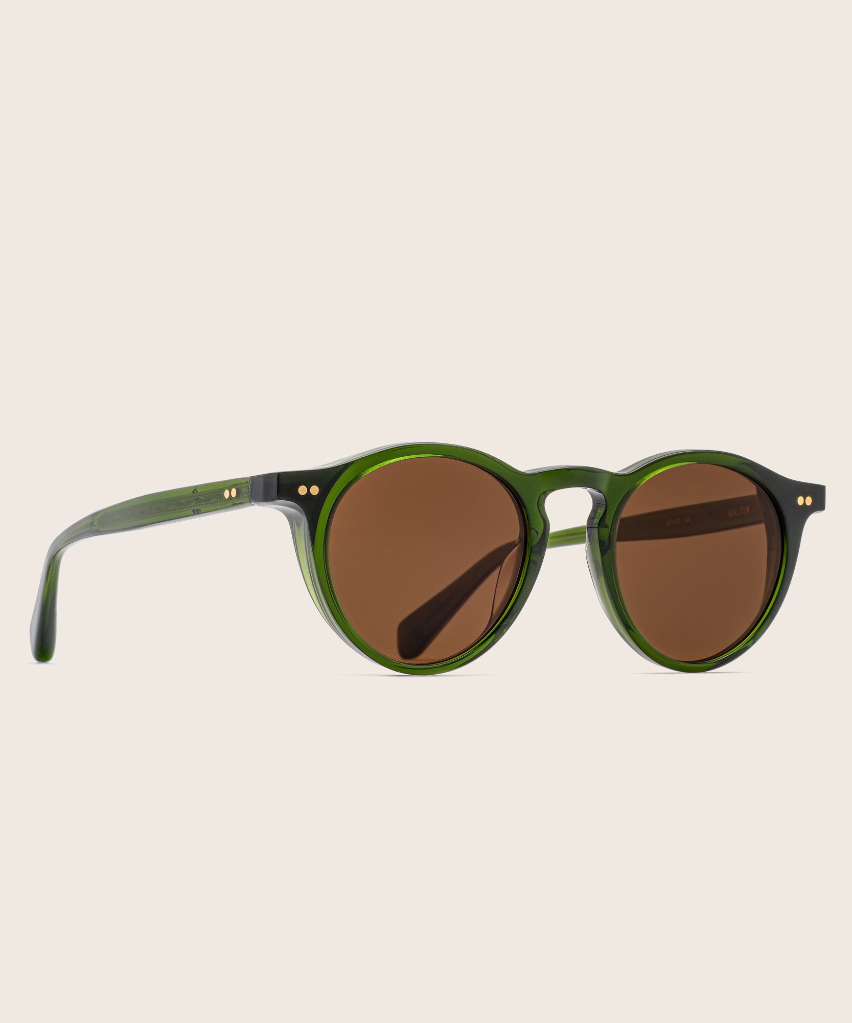 johann wolff walter palm green sunglasses 