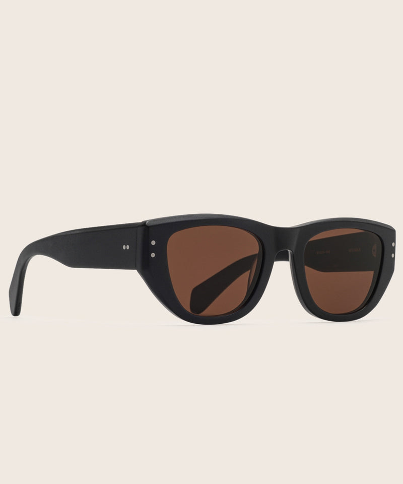 Johann Wolff Weimar Matte Black Sunglasses #color_matte-black