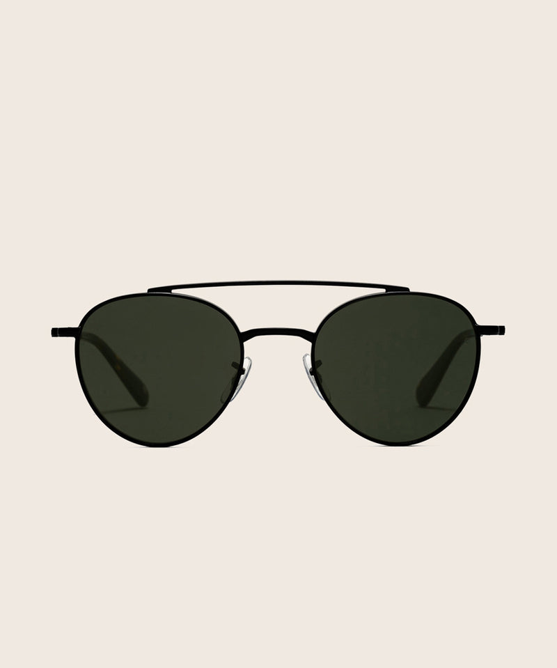 Johann Wolff Zeppelin Matte Black Sunglasses #color_matte-black