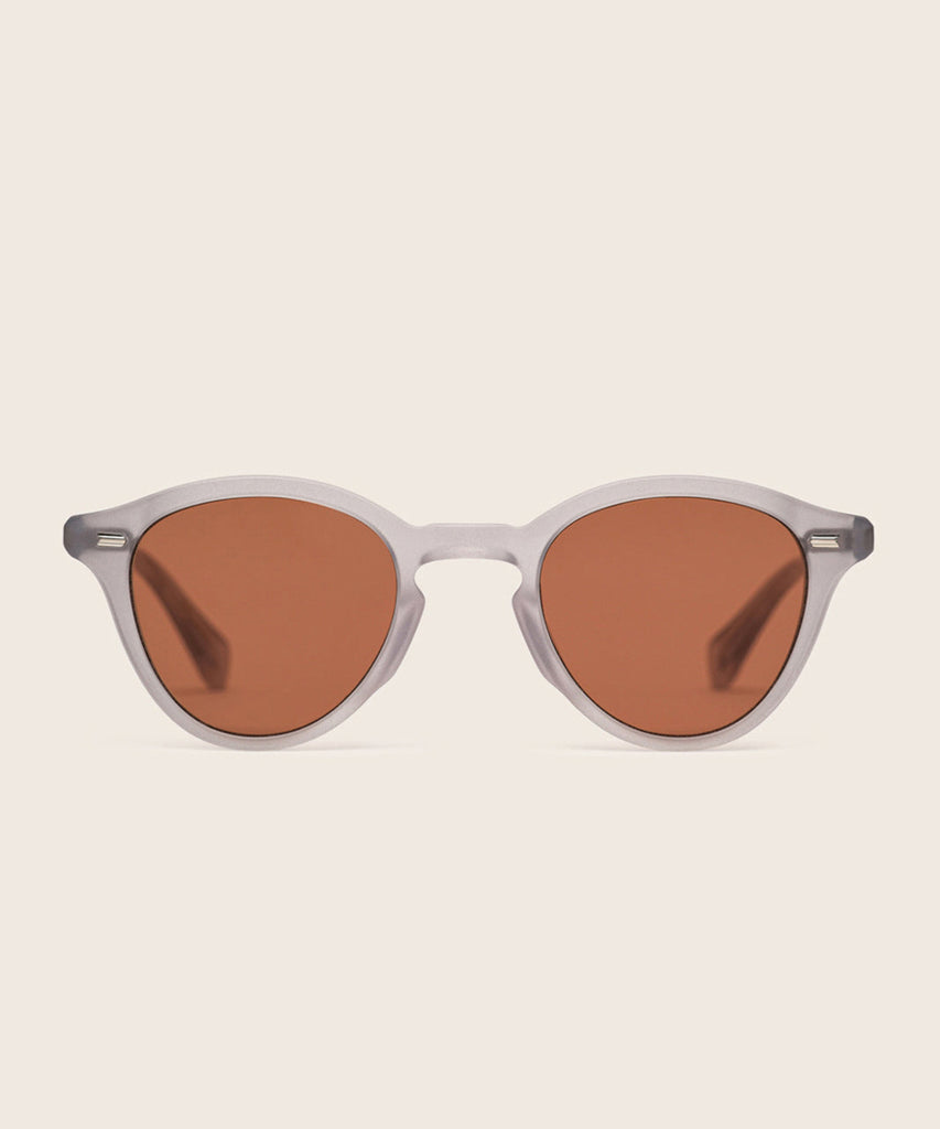 Johann Wolff Zhan Matte Smoke Sunglasses #color_matte-fog