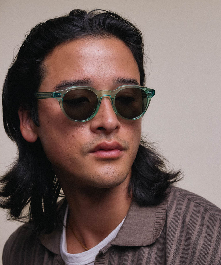 Johann Wolff Morrison Glass Sunglasses #color_glass