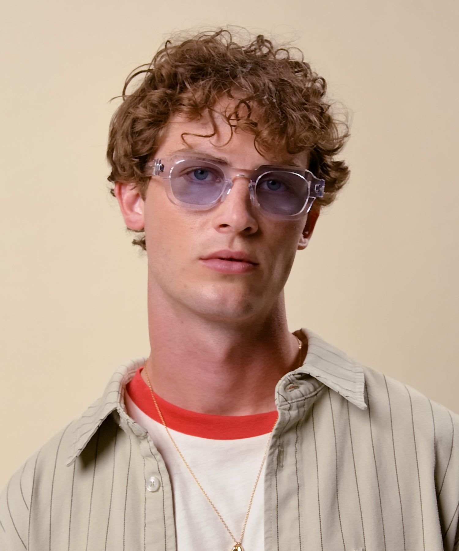 Johann Wolff Bastei Crystal Ice Light Sunglasses 