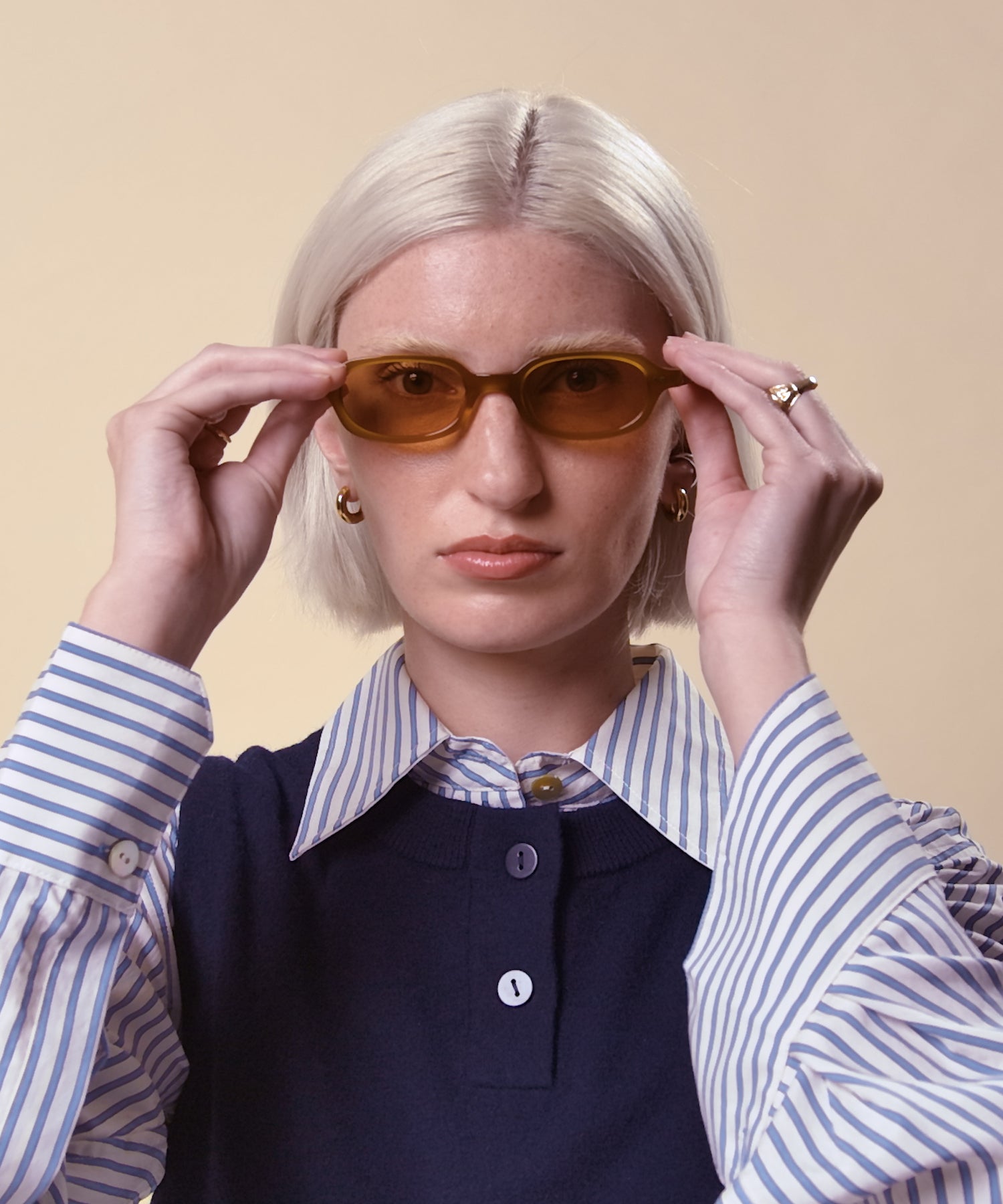 johann wolff alma amber tuscan sunglasses 