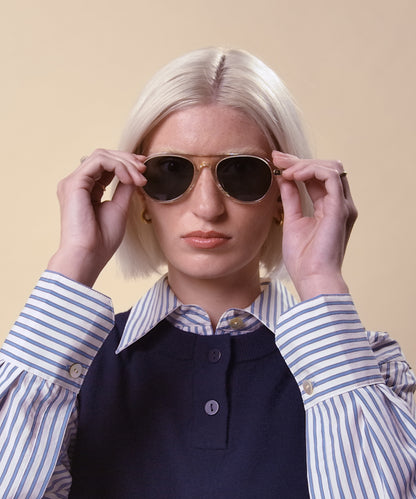 johann wolff schnell champagne sunglasses 