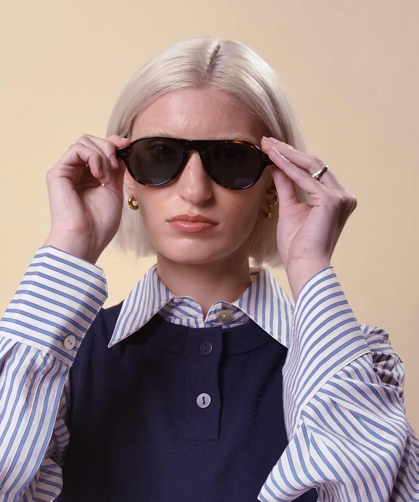 johann wolff schnell havana sunglasses 