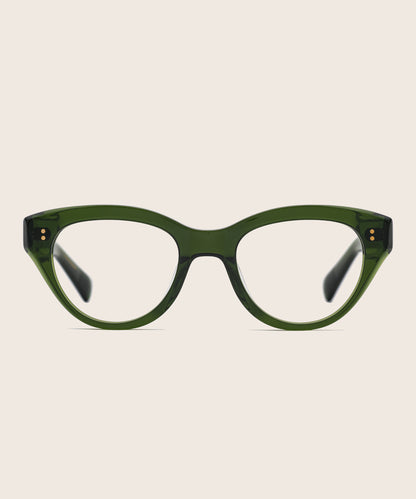 Johann Wolff Sophie Palm Green Eyeglasses 