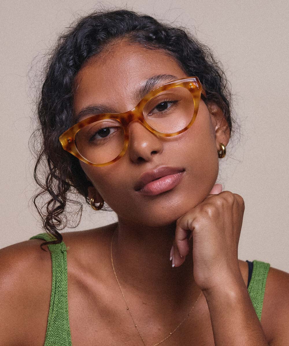 Johann Wolff Sophie Vintage Tortoise Eyeglasses 