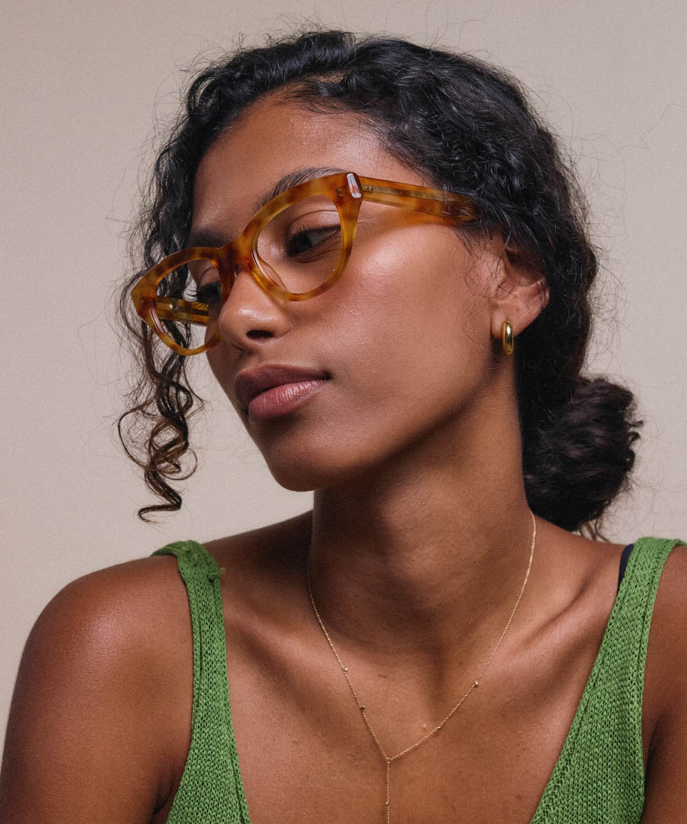 Johann Wolff Sophie Vintage Tortoise Eyeglasses 