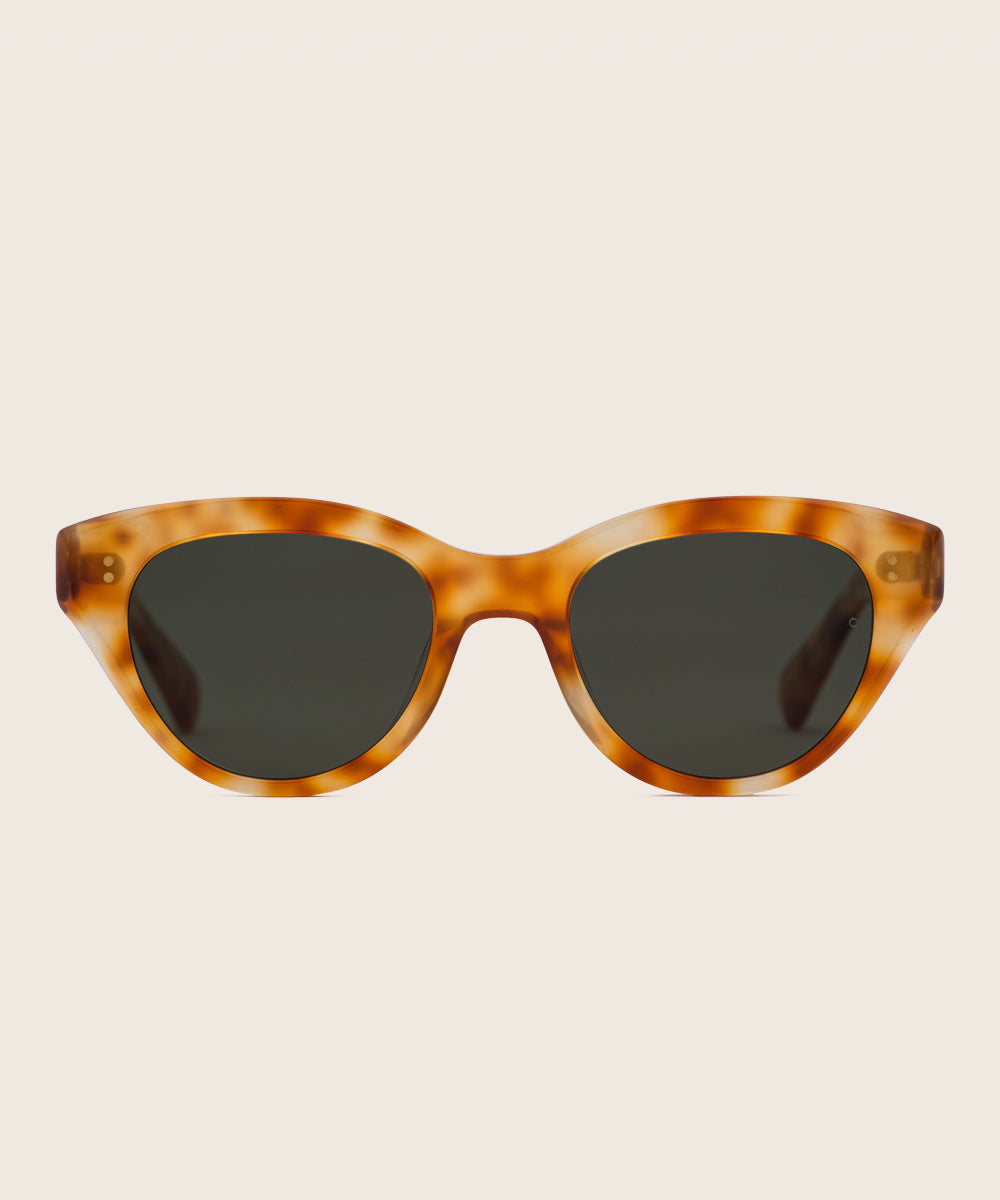 Johann Wolff Sophie Vintage Tortoise Sunglasses 