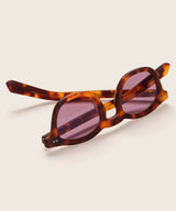 Johann Wolff Carousel Havana Custom Grape Sunglasses