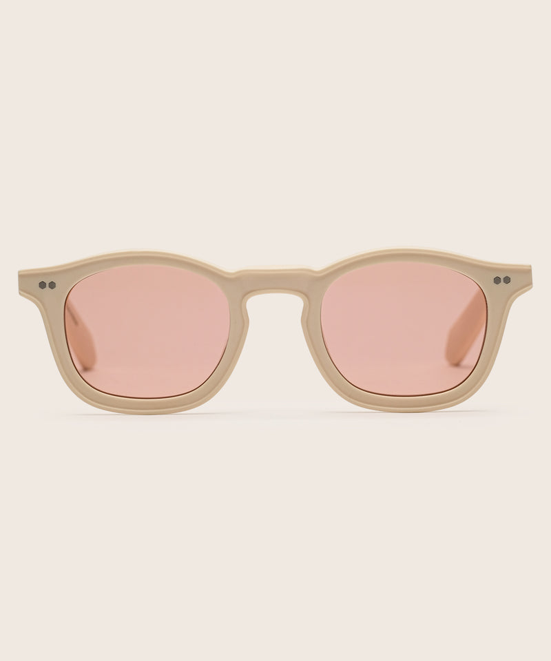 Johann Wolff Carousel Ivory Custom Peach Photochromatic Sunglasses