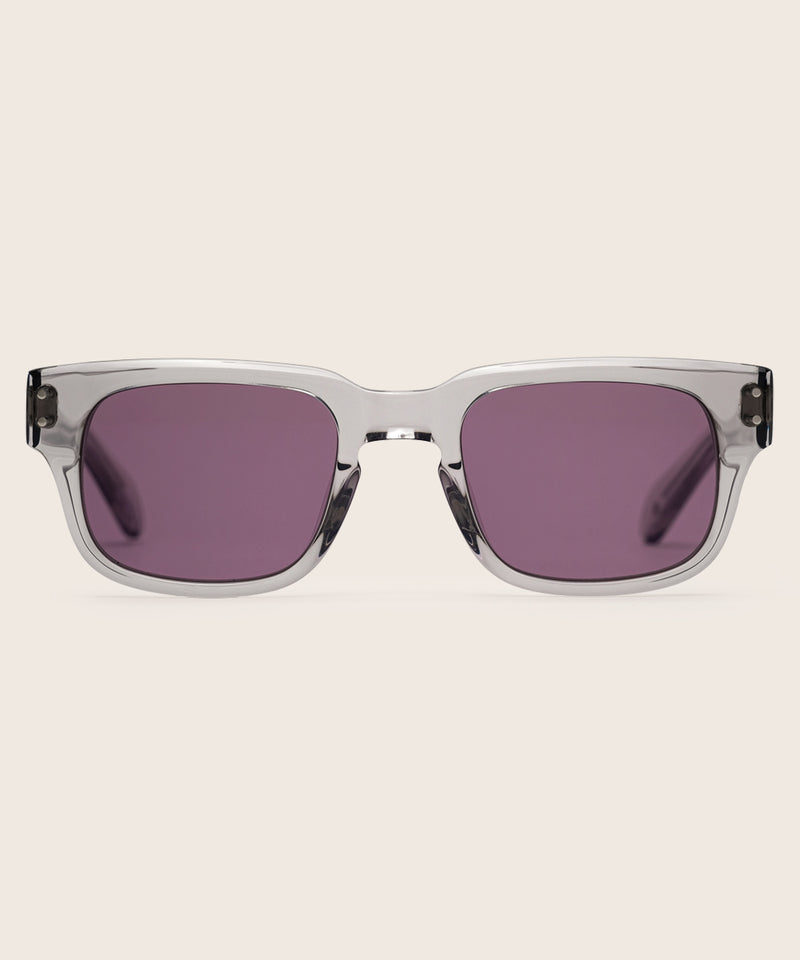 Johann Wolff Martin Smoke Custom Purple Sunglasses
