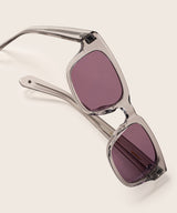 Johann Wolff Martin Smoke Custom Purple Sunglasses