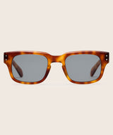 Johann Wolff Martin Vintage Tortoise Custom Teal Sunglasses