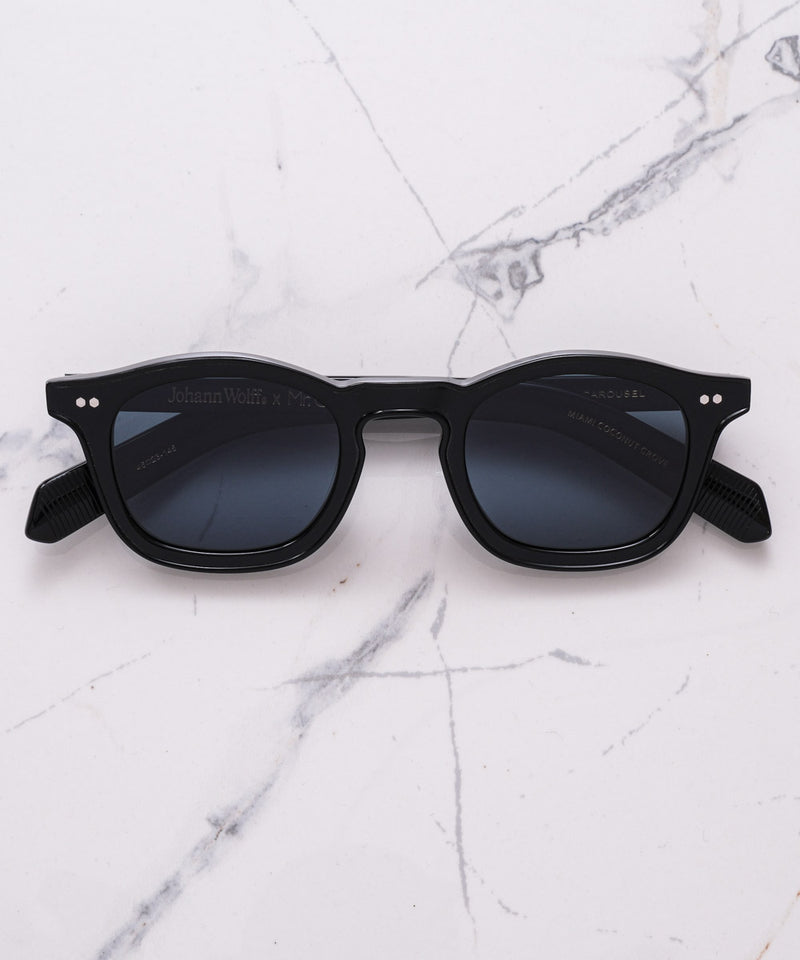 Johann Wolff X Mr C Carousel Black Sunglasses#color_black