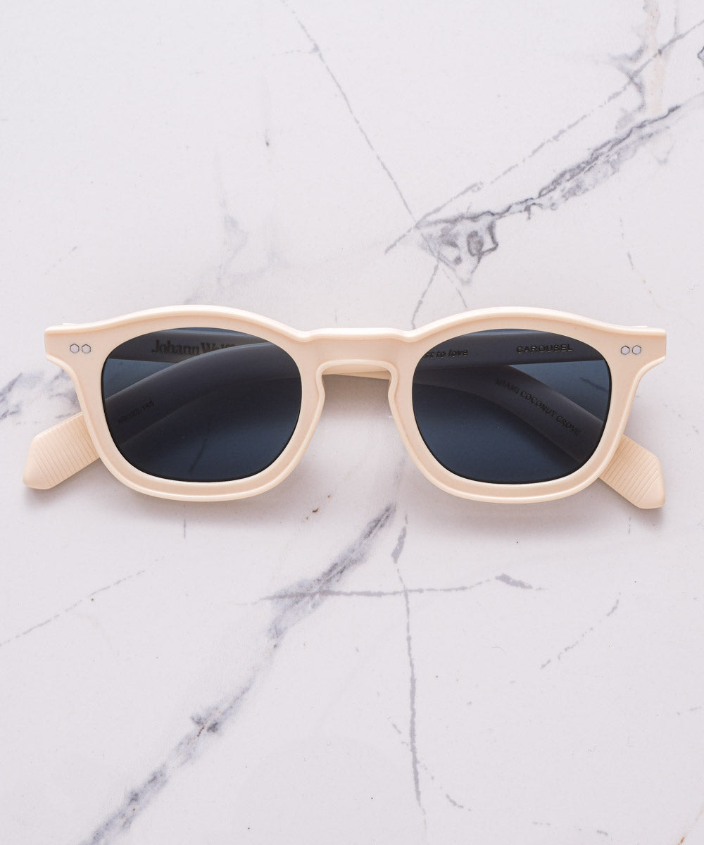 Johann Wolff X Mr C Carousel Ivory Sunglasses