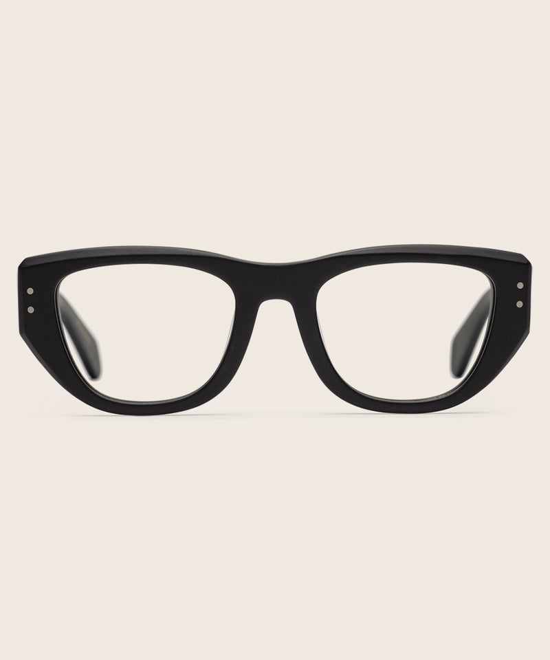 Weimar Black Matte Eyeglasses
