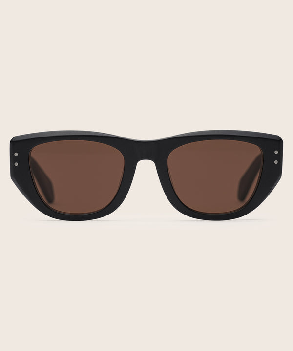 Weimar Black Matte Sunglasses